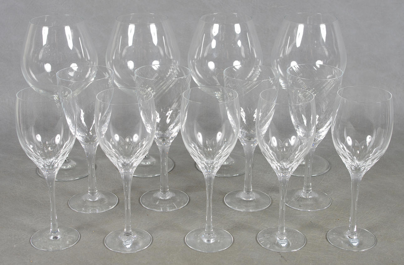 VINGLAS, bl.a. Prelude, Orrefors.