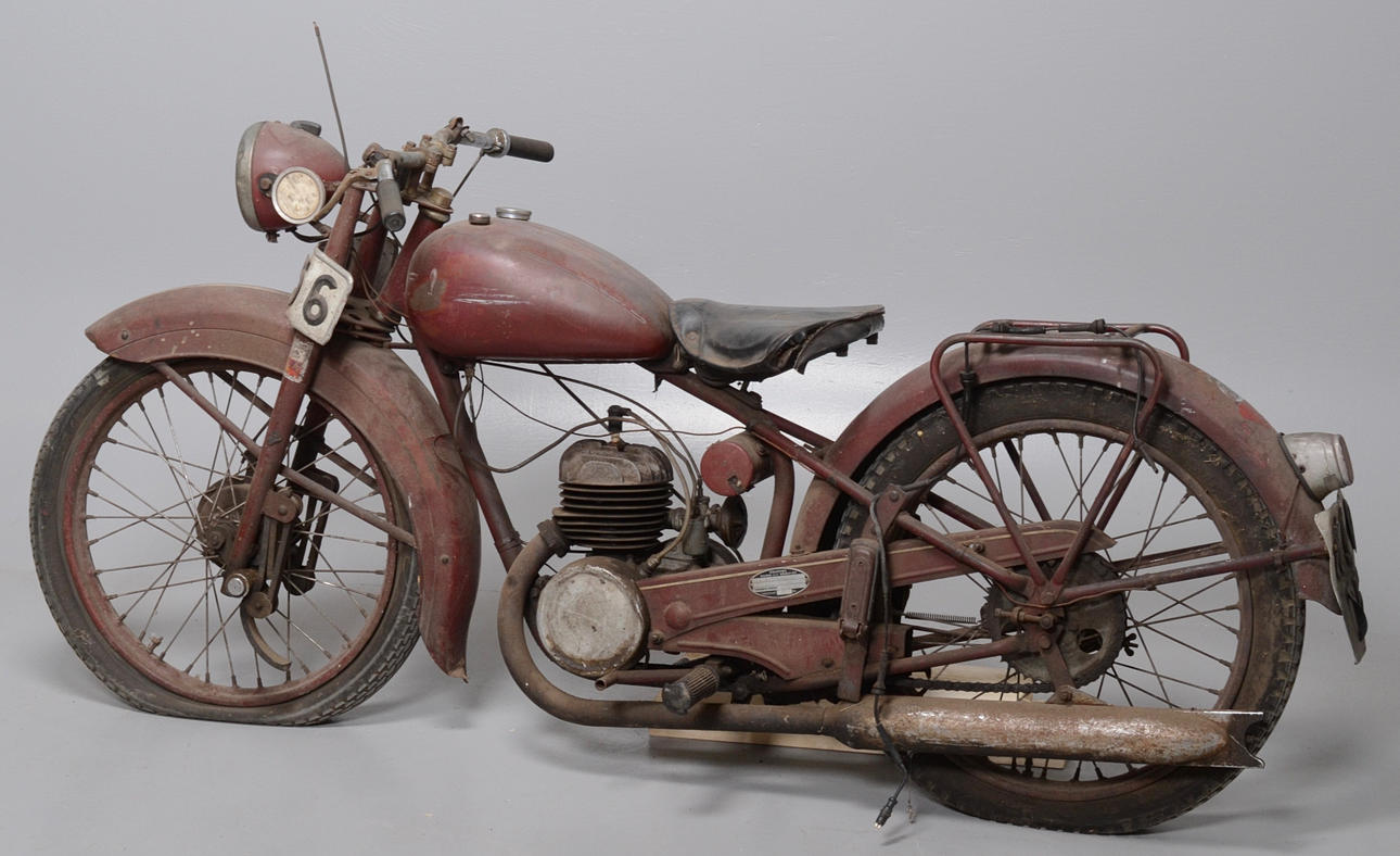 HUSQVARNA, veteranmotorcykel.