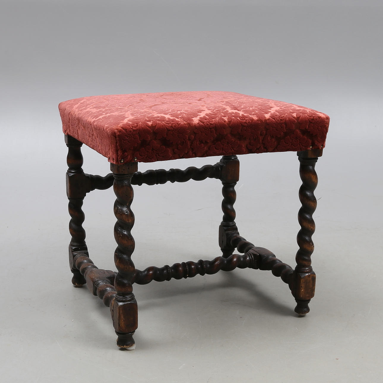 TABURETE, barroco, principios del siglo XVIII.