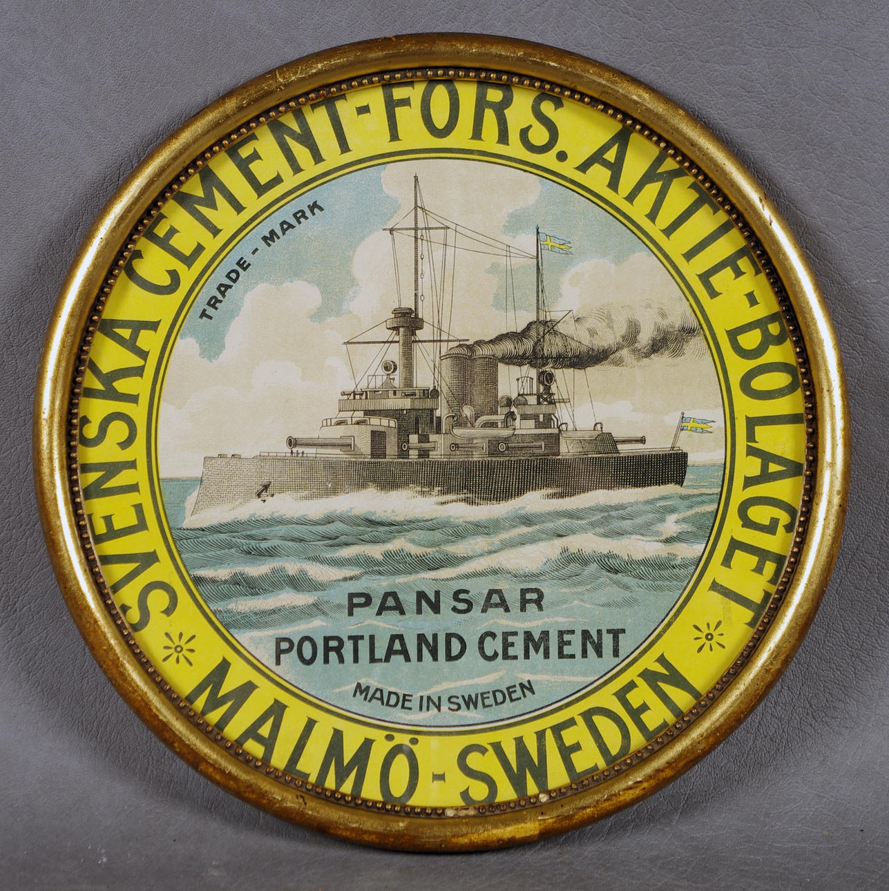 REKLAMTAVLA, Svenska cementförsälnings AB, Malmö.