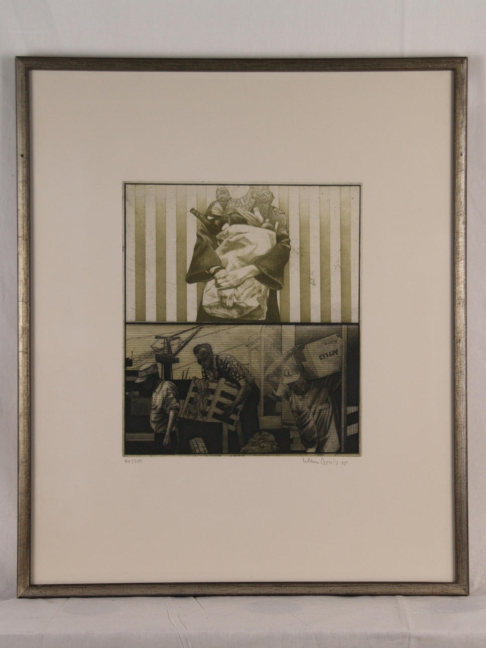 KLAUS BÖTTGER. Aguafuerte, aguatinta, mezzotinta.