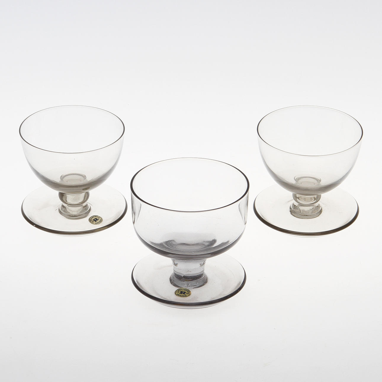 DESSERTSKÅLAR, 8 st, glas, Reijmyre.