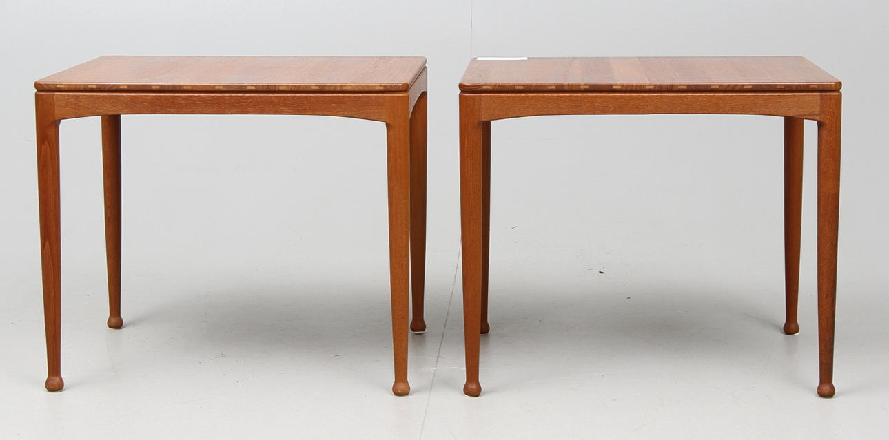 LAMPBORD, ett par, "Micado", Engström & Myrstrand för Tingströms Bra Bohag, 1960-tal.