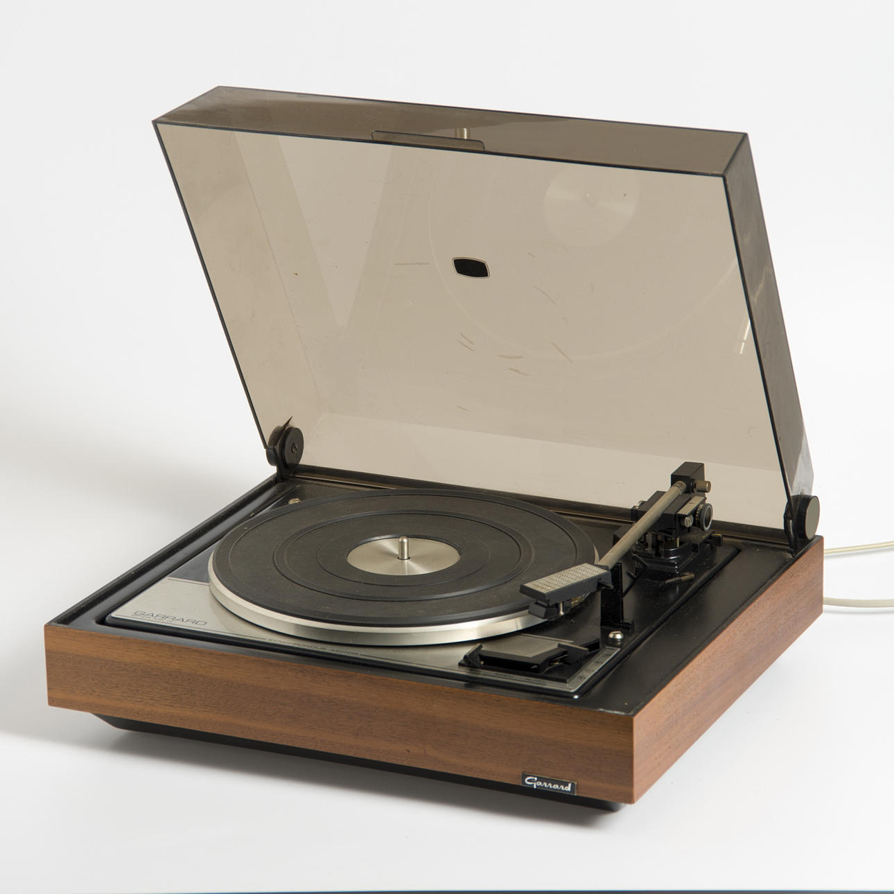 SKIVSPELARE, Garrard, samt LP-skivor.