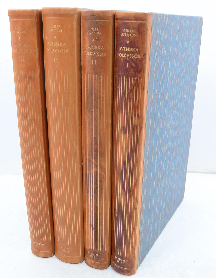 GEIJER & AFZELIUS. Svenske folkesange. I-IV.