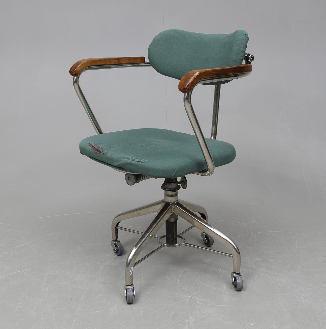 SCHREIBSTÜHLE, funktional, Stahl/Holz.