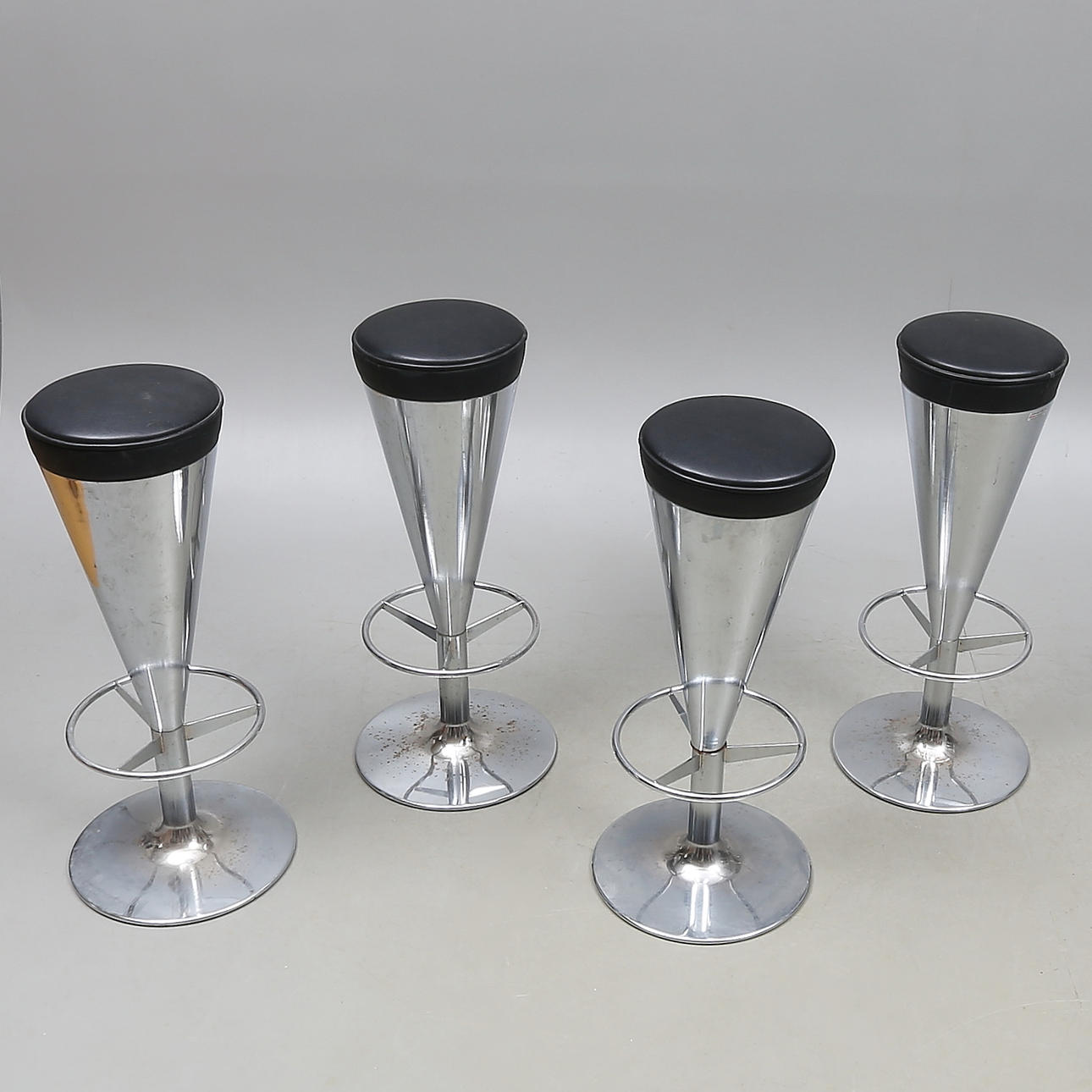 BARSTOLAR, 4 st, "Snaps 80", Johanson Design, Markaryd, 1900.