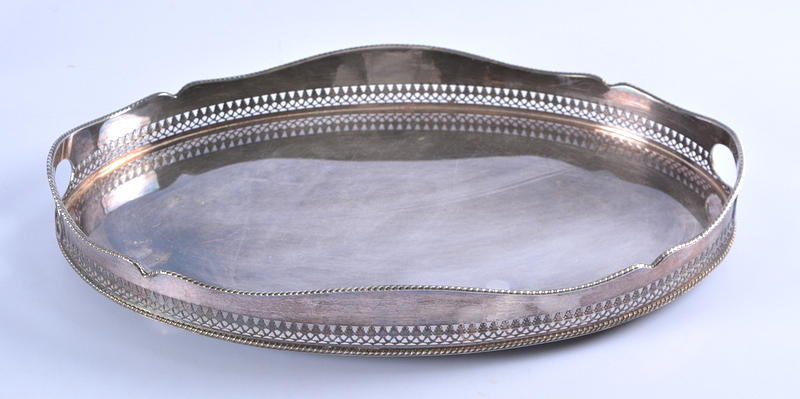 SERVERINGSBRICKA, silverpläter, England.