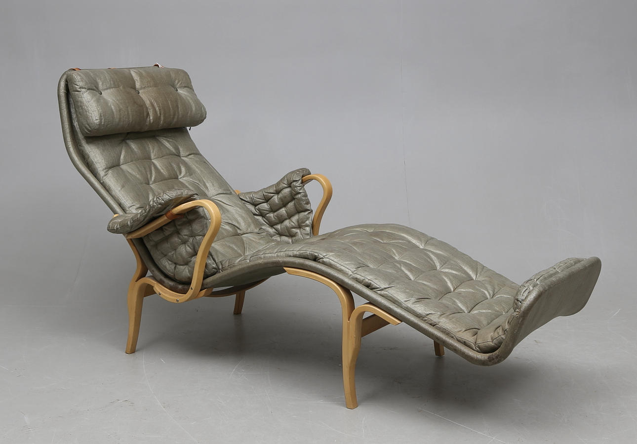 LIGGFÅTÖLJ, "Pernilla", Bruno Mathsson by Dux.