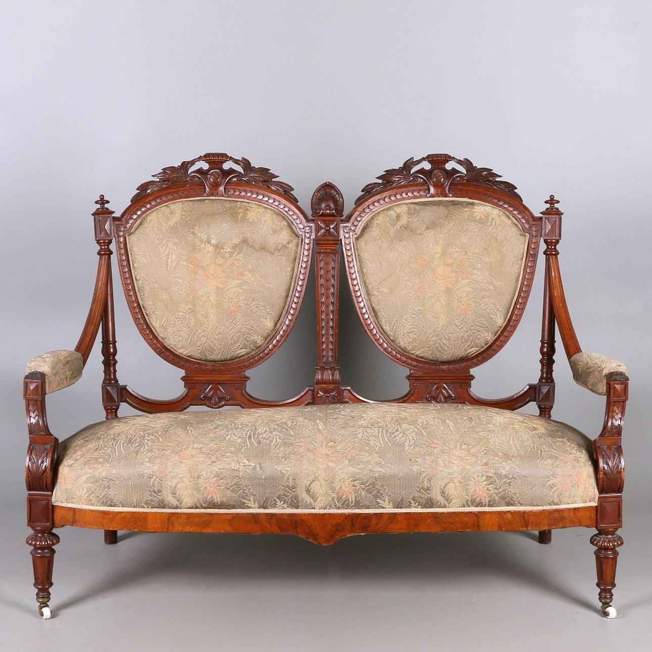 SOFA, 2 seater, New Renaissance, second half of the 19th century ...