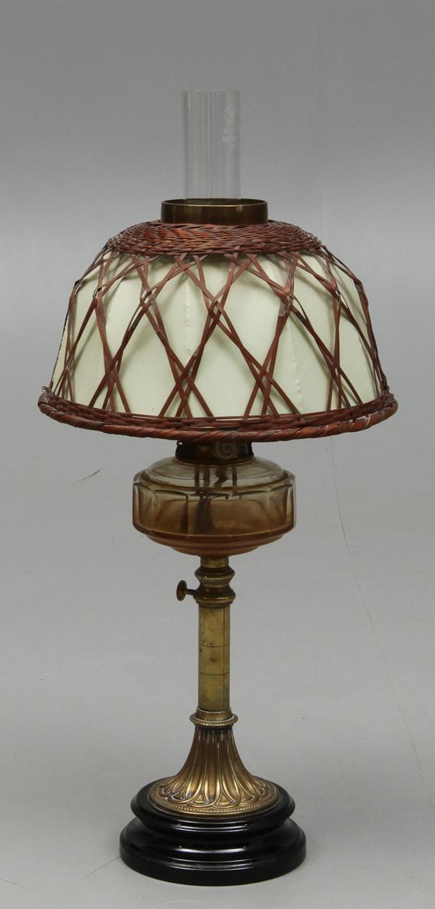 BORDSFOTOGENLAMPA, märkt Hinks Duplex, 1800-tal.