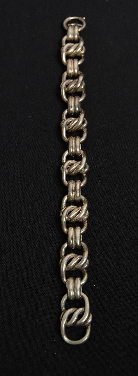 ARMBAND, silver, 1950-60-tal.