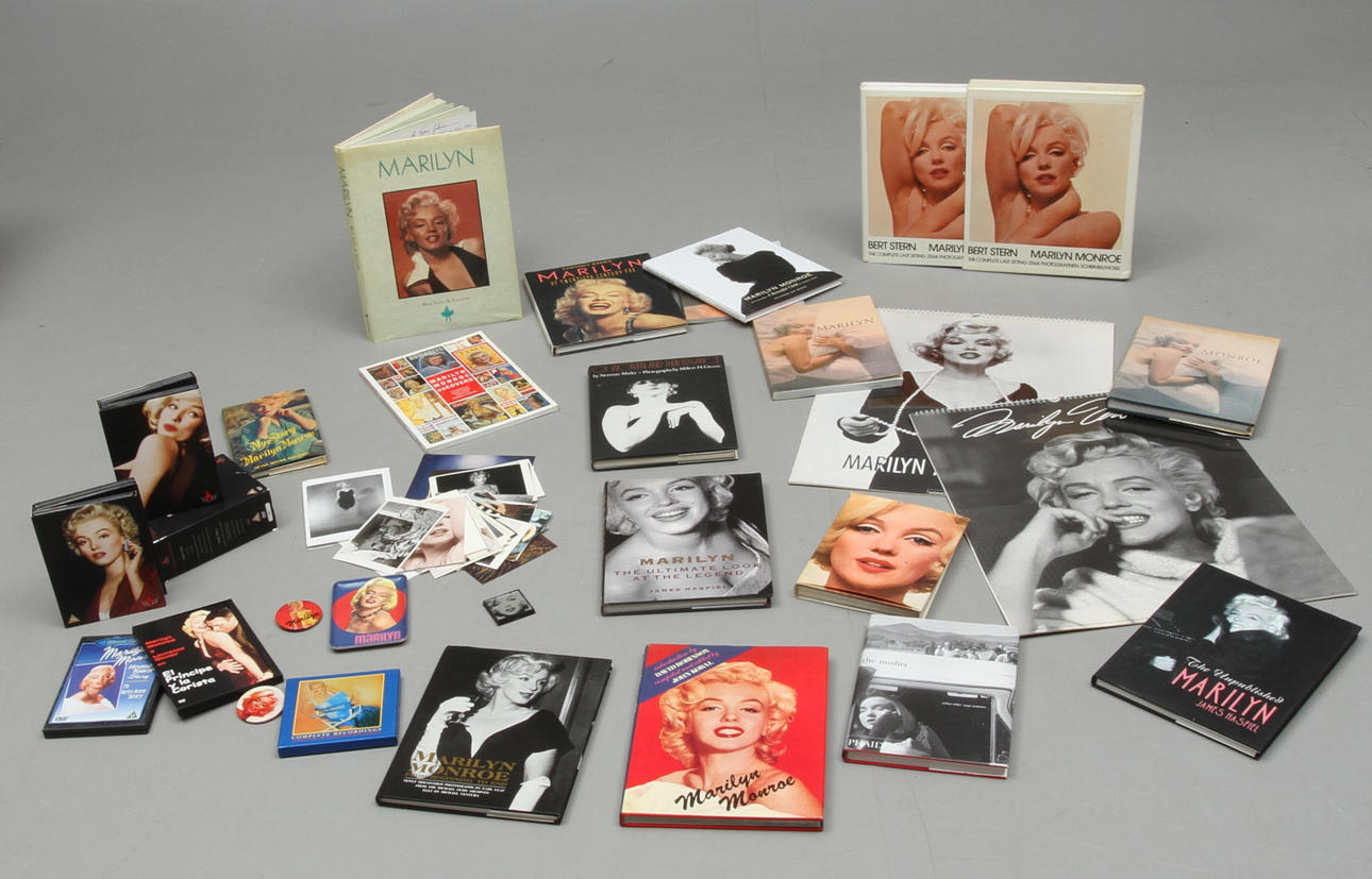 PARTI BÖCKER med mera, Marilyn Monroe.