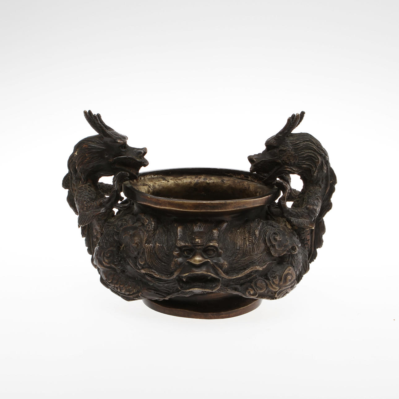 Räuchergefäß, Bronze, China, 20. Jahrhundert.