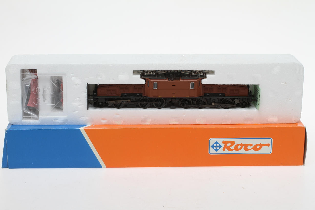 MODELLTÅG ROCO 43539 "Krokodilen" i originalkartong.