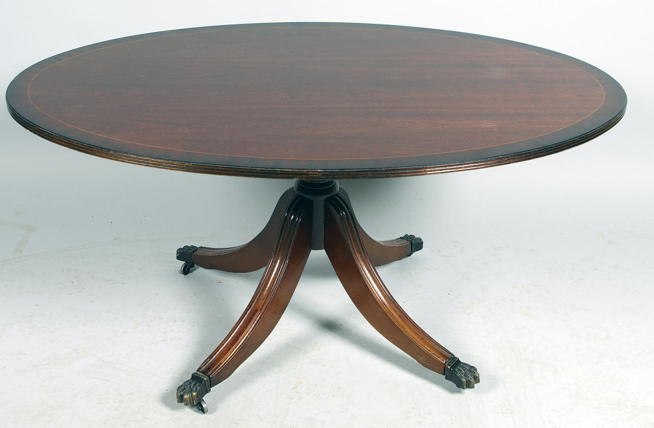 SOFFBORD, mahogny, engelsk stil, fällbar skiva.