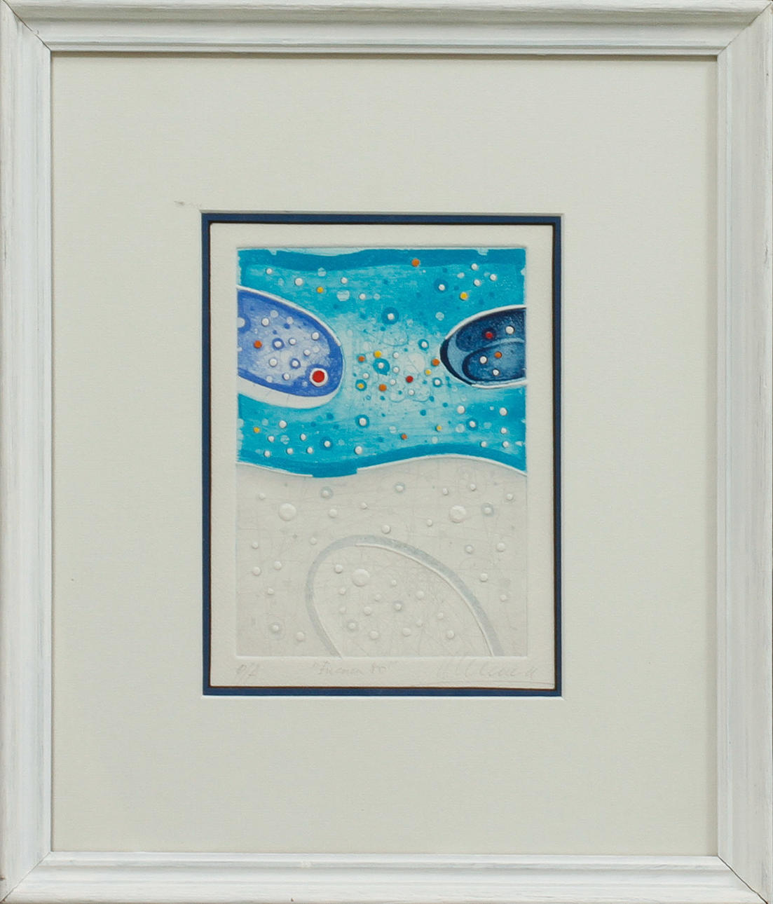 OIDENTIFIERAD KONSTNÄR, komposition, signerad Chagall.