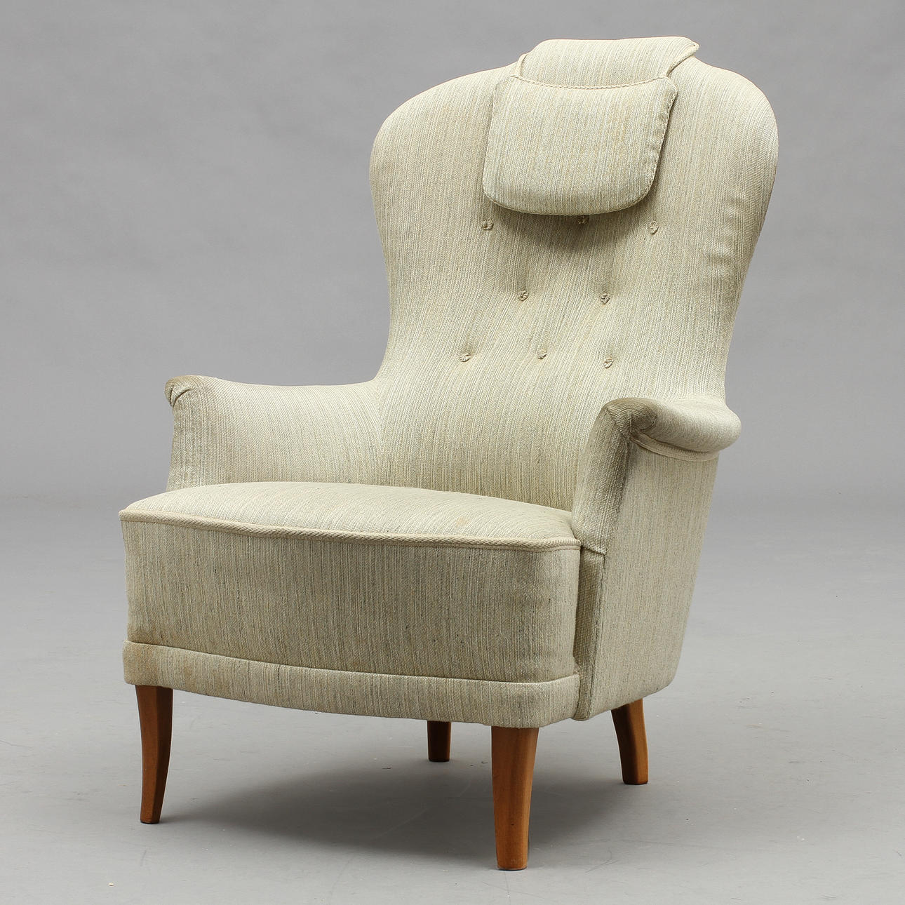 FÅTÖLJ, "Farmor", Carl Malmsten.