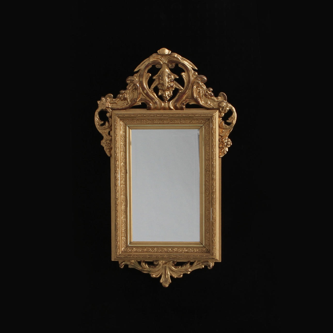 MIRROR, rococo style, 1800s / 1900s.