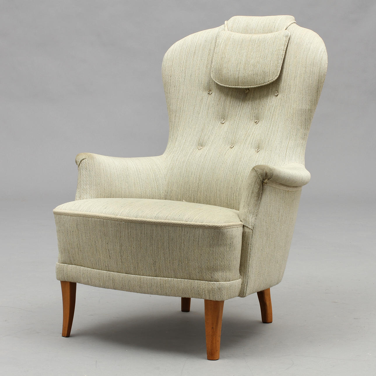 FÅTÖLJ, "Farmor", Carl Malmsten.