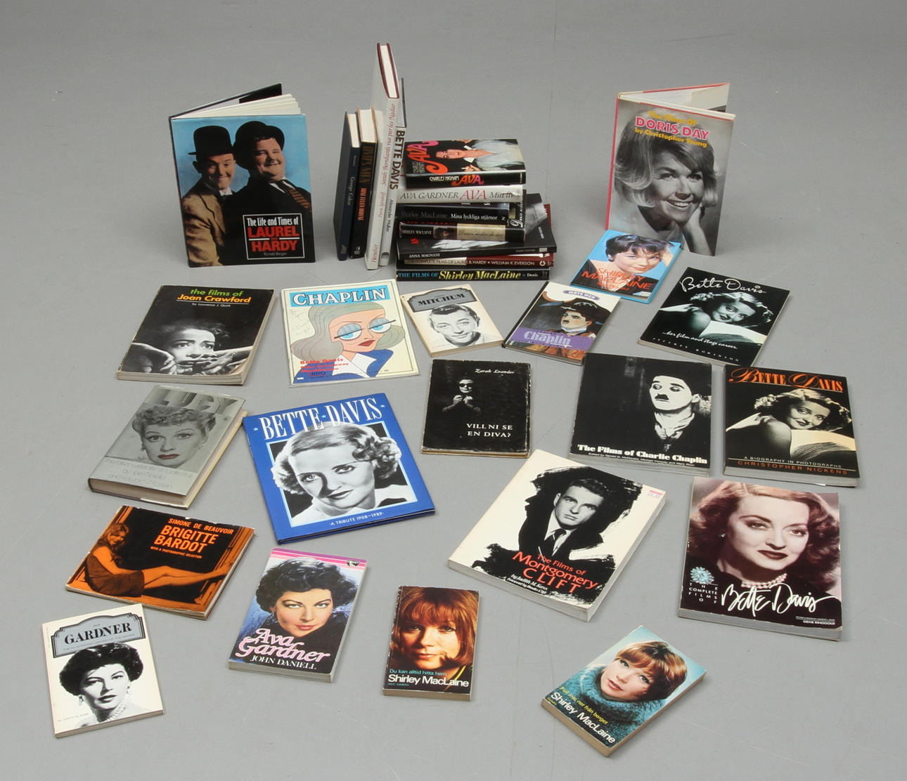 PARTI BÖCKER, Film och filmskådespelare.