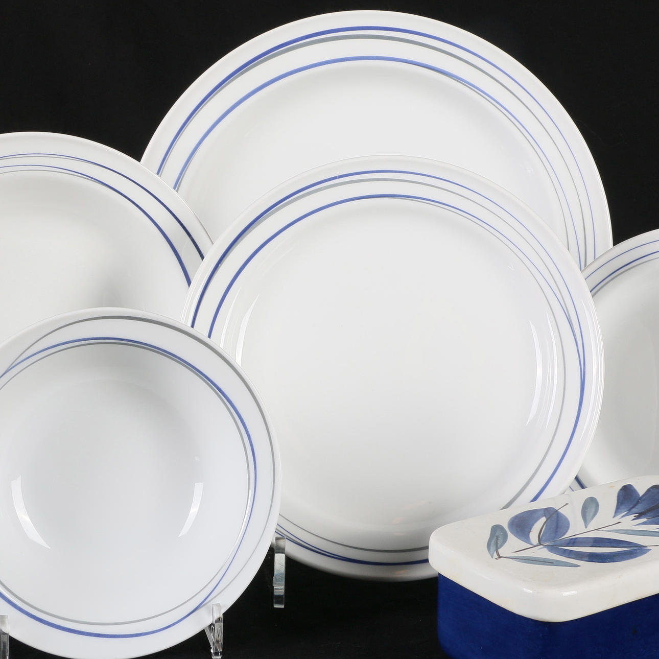 SPISESÆT, 50 dele, porcelæn, "Diamant", Rörstrand.