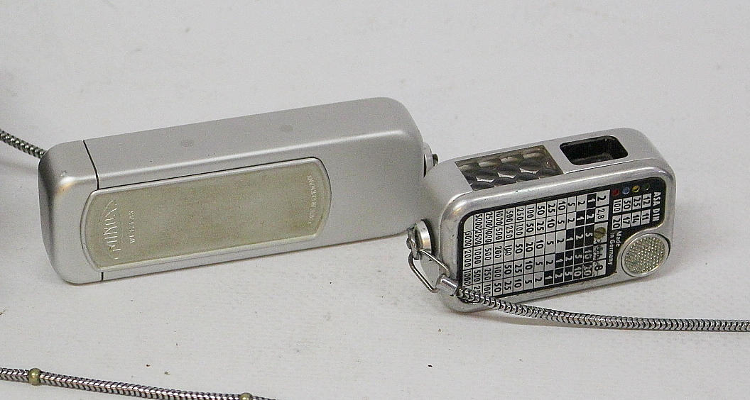 CAMERA, Minox with light meter.