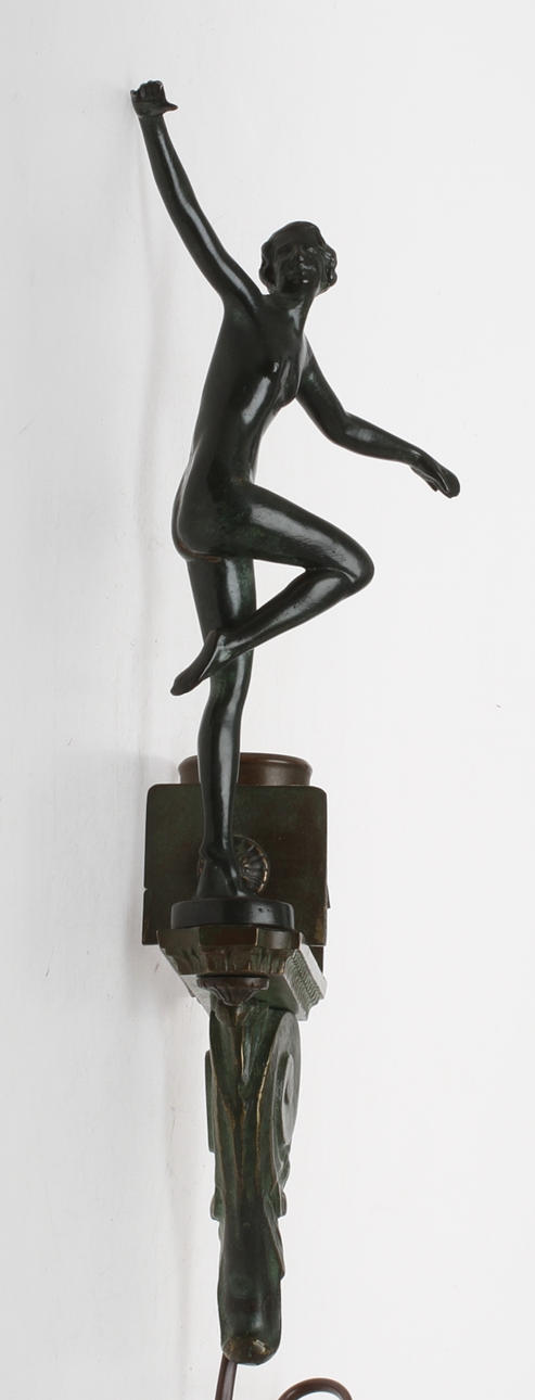 VÄGGLAMPA, Art Deco, 1900-tal.