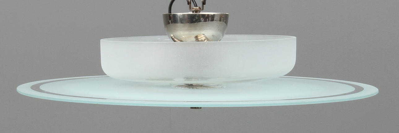 TAKPLAFOND, glas, Art Deco, 1900-tal.