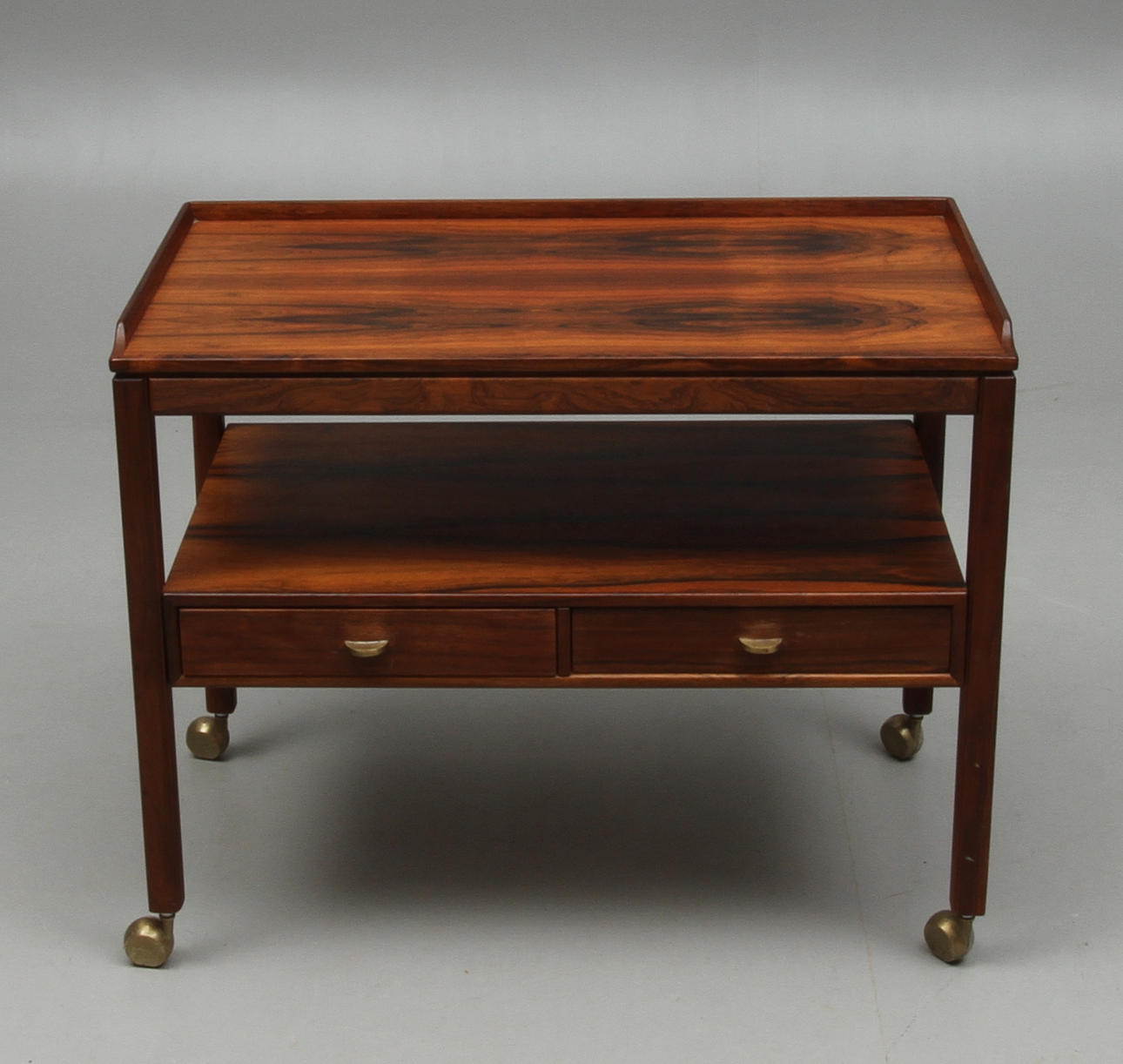 SERVERINGSVAGN, jakaranda, "Casino" Bra bohag, design Engström och Myrstrand för Tingströms.