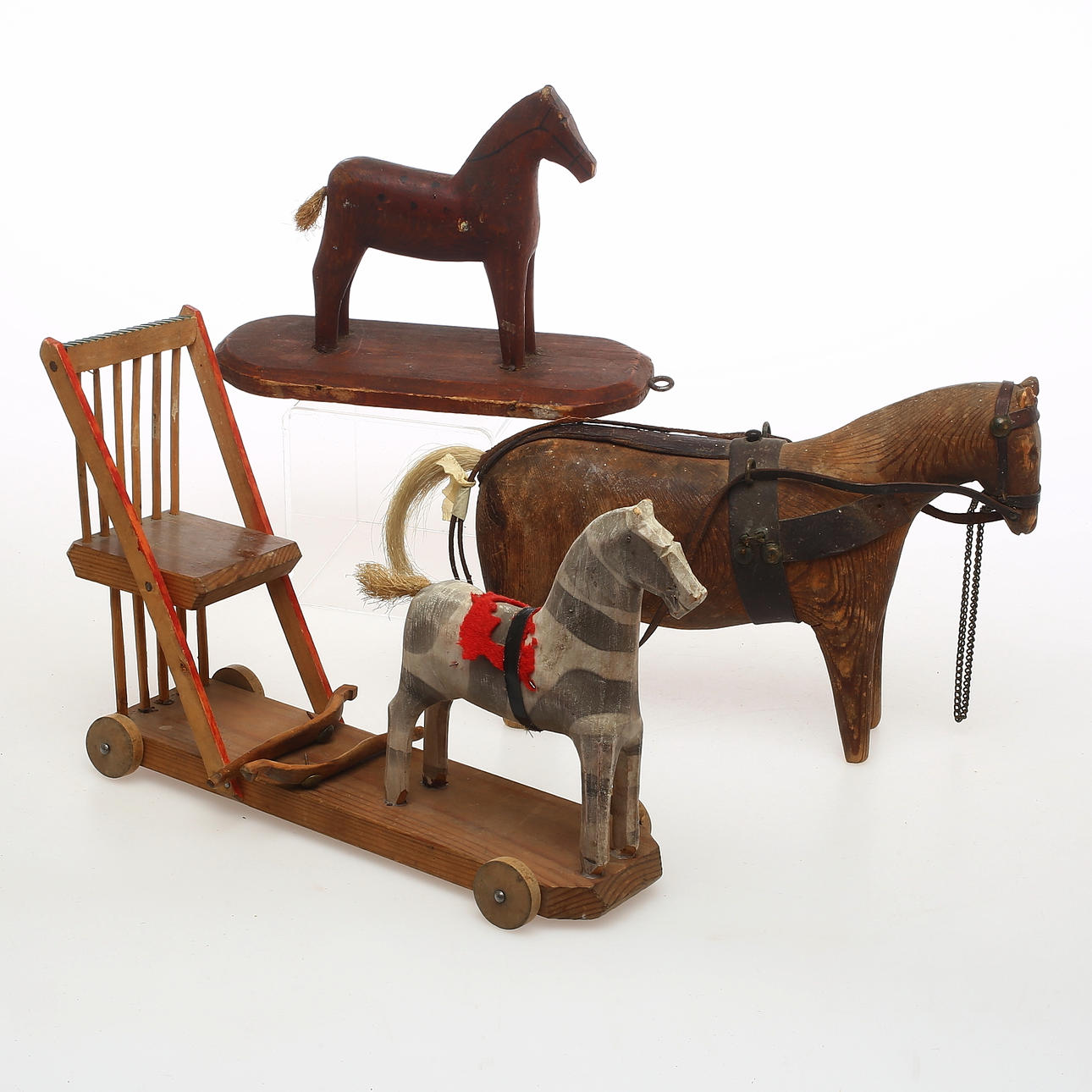 Juncos de madera 3 piezas mayores.