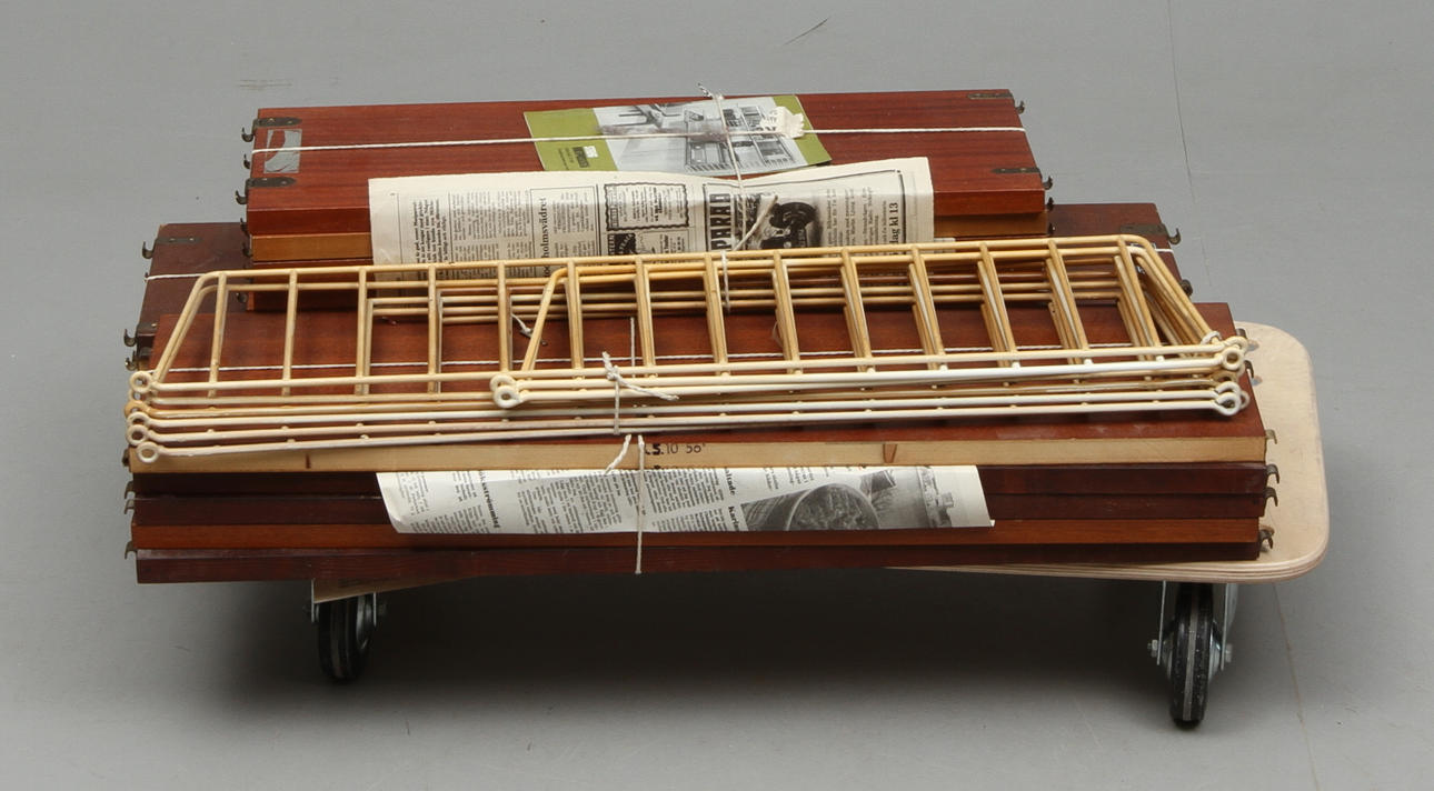 HYLLSYSTEM, "String", design Nils Strinning, 1950/60-tal.