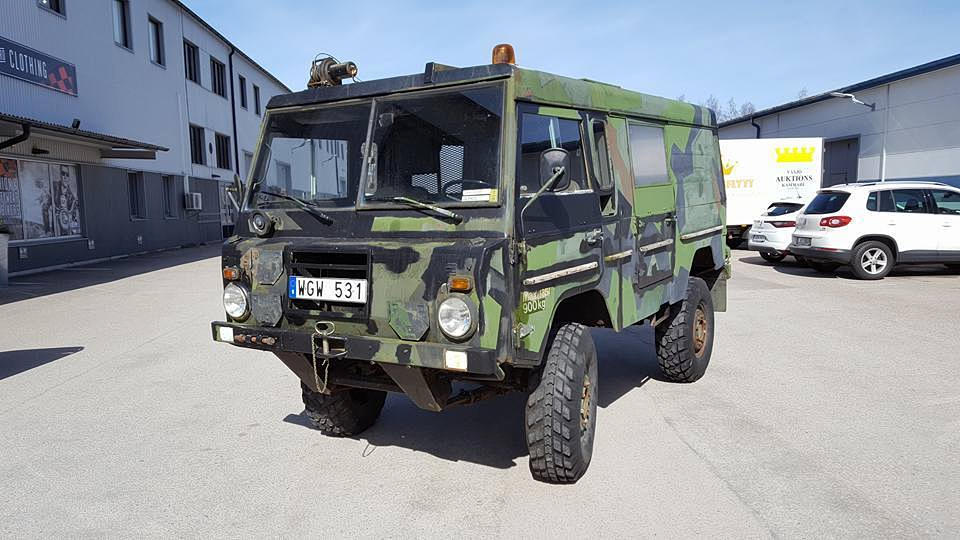 MILITÄRAUTO, Volvo C303 4x4 1v, 1975.