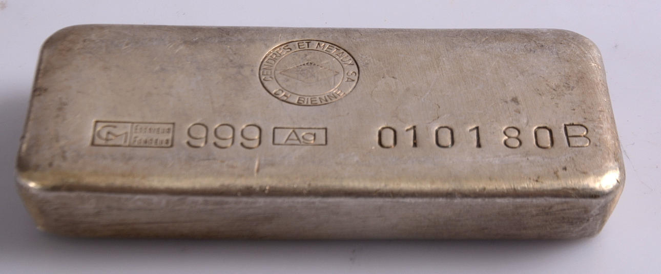 SILVER BAR 1kg.