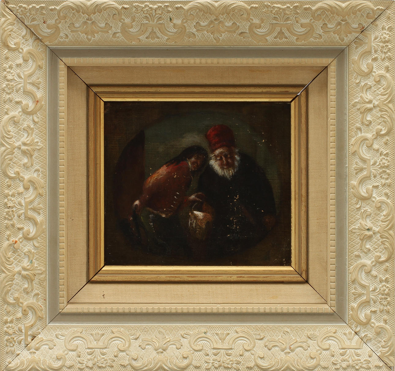 OKÄND KONSTNÄR. Olja på duk.