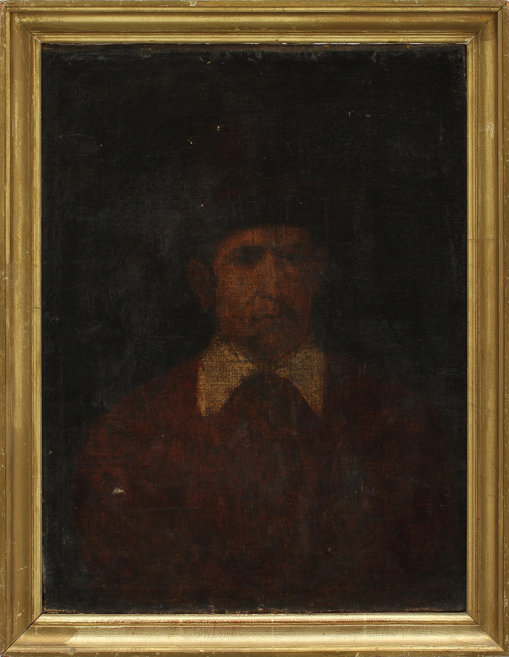 OKÄND KONSTNÄR. Olja på duk.