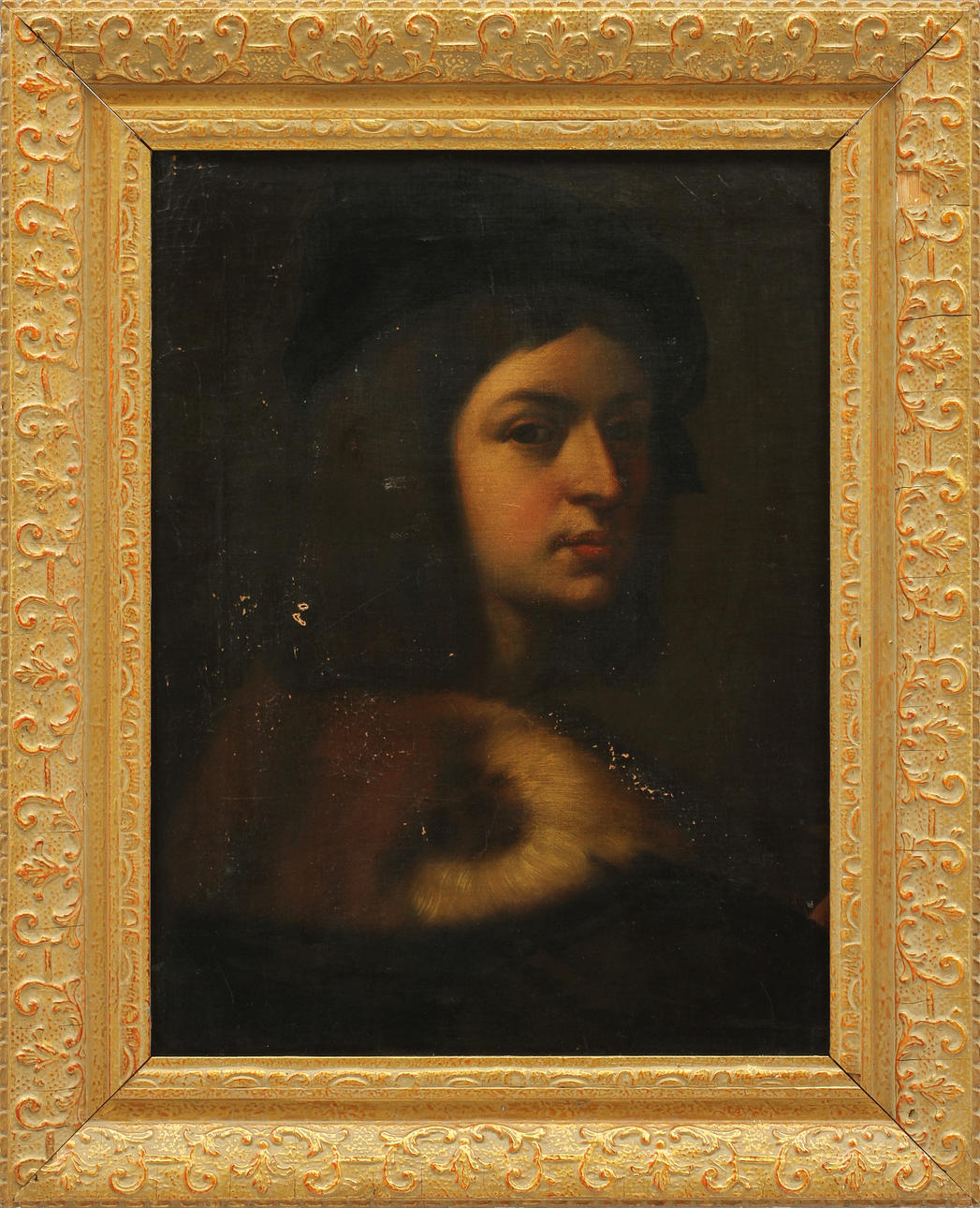 OKÄND KONSTNÄR. Olja på duk.