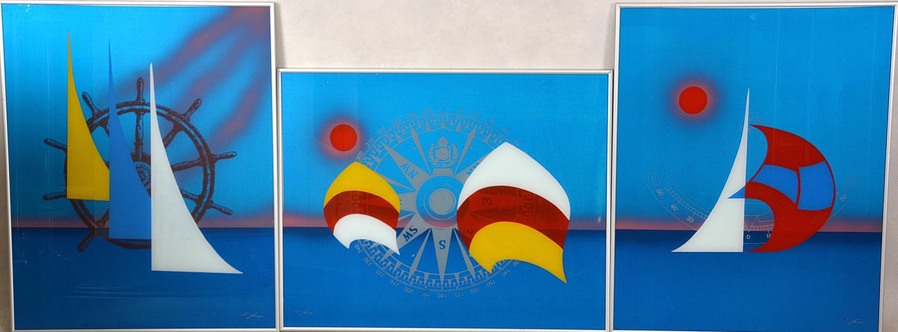 FLEMMING JENSEN. Blandteknik, 3 st.