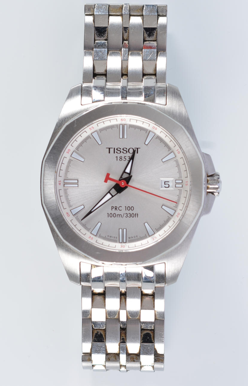 HERRARMBANDSUR, Tissot, stål.