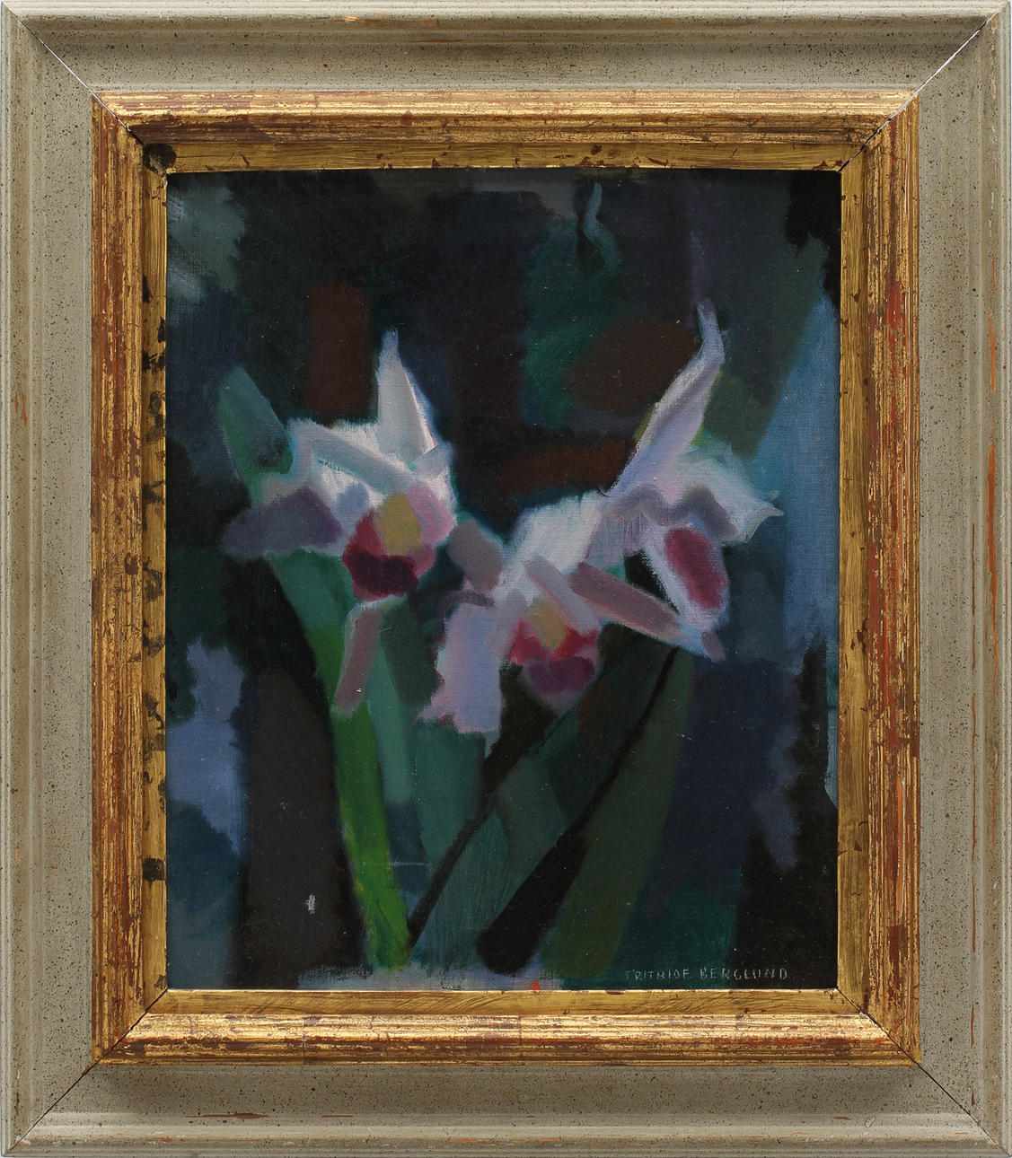 FRITHIOF BERGLUND. Olja på duk, signerad.