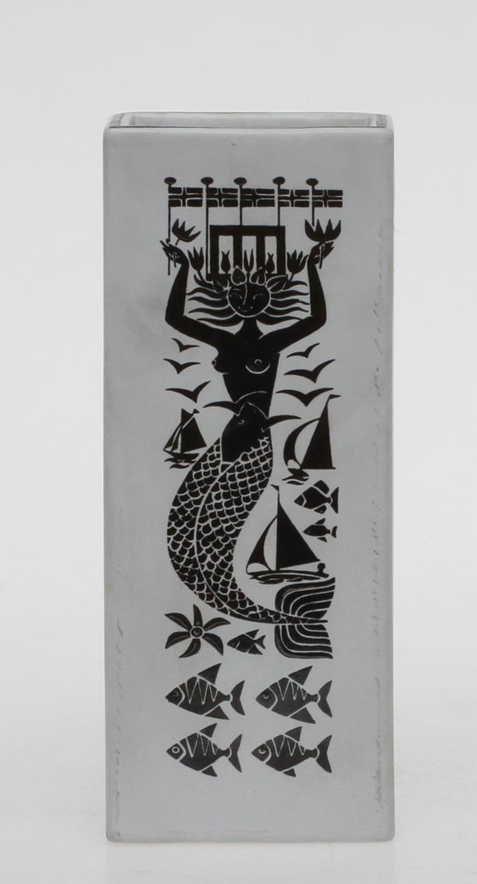 VAS, stengods, "Grazia", Gustavsberg, Stig Lindberg, 1900-tal.