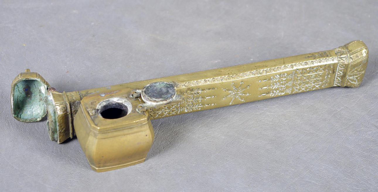 RESESKRIVSET, mässing, 1800-tal.