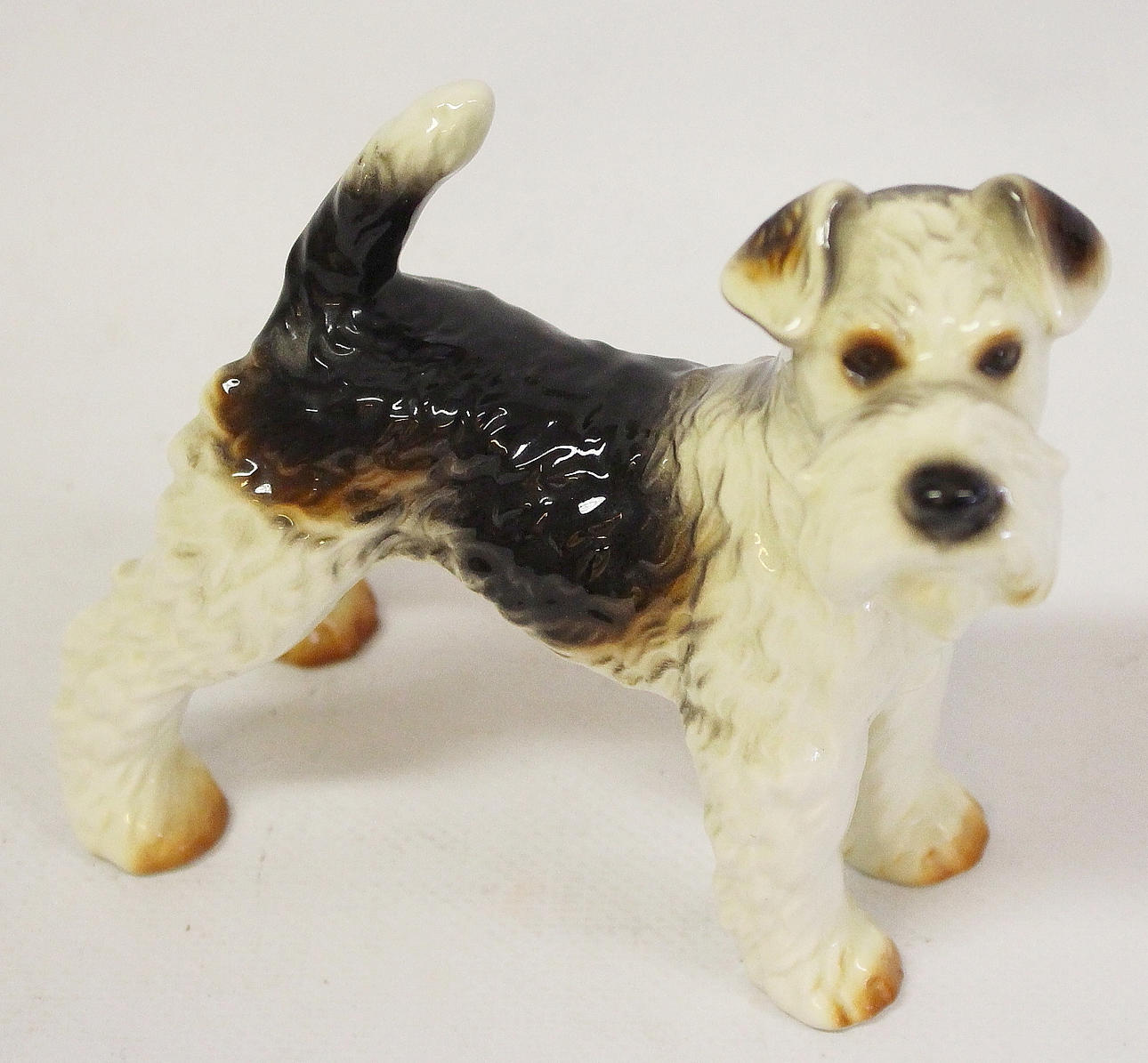 FIGURIN, porslin, Hund "Snouser".