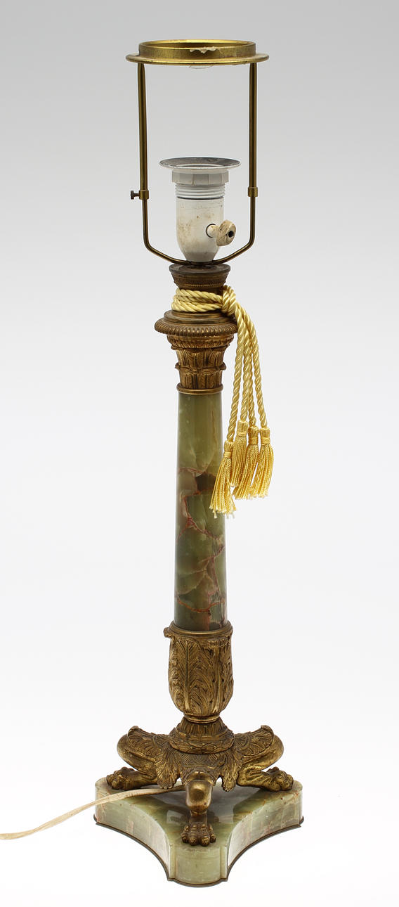 BORDSLAMPA, empirestil.