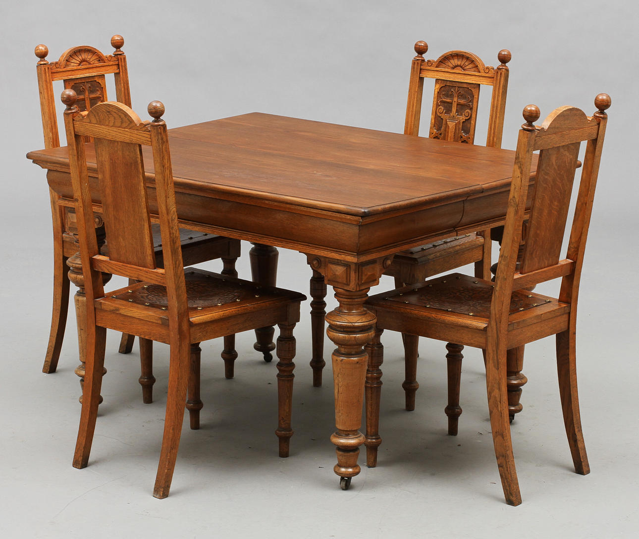 MATGRUPP, 6 st, nyrenässans, 1800-tal.