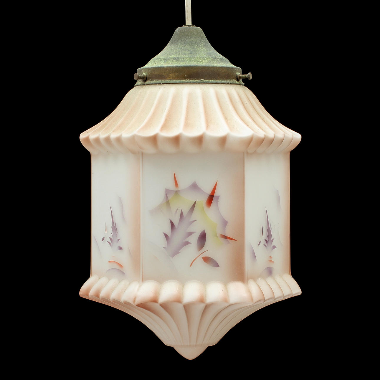 TAKAMPEL, art deco, 1930-tal. Höjd 34 cm.