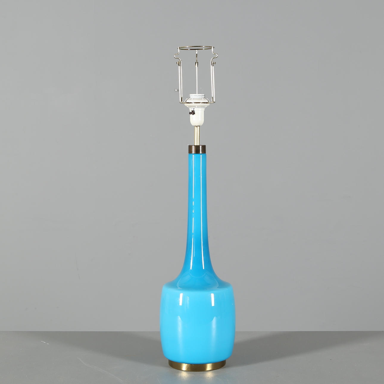 TABLE LAMP glass, Bergbom's 1960s.