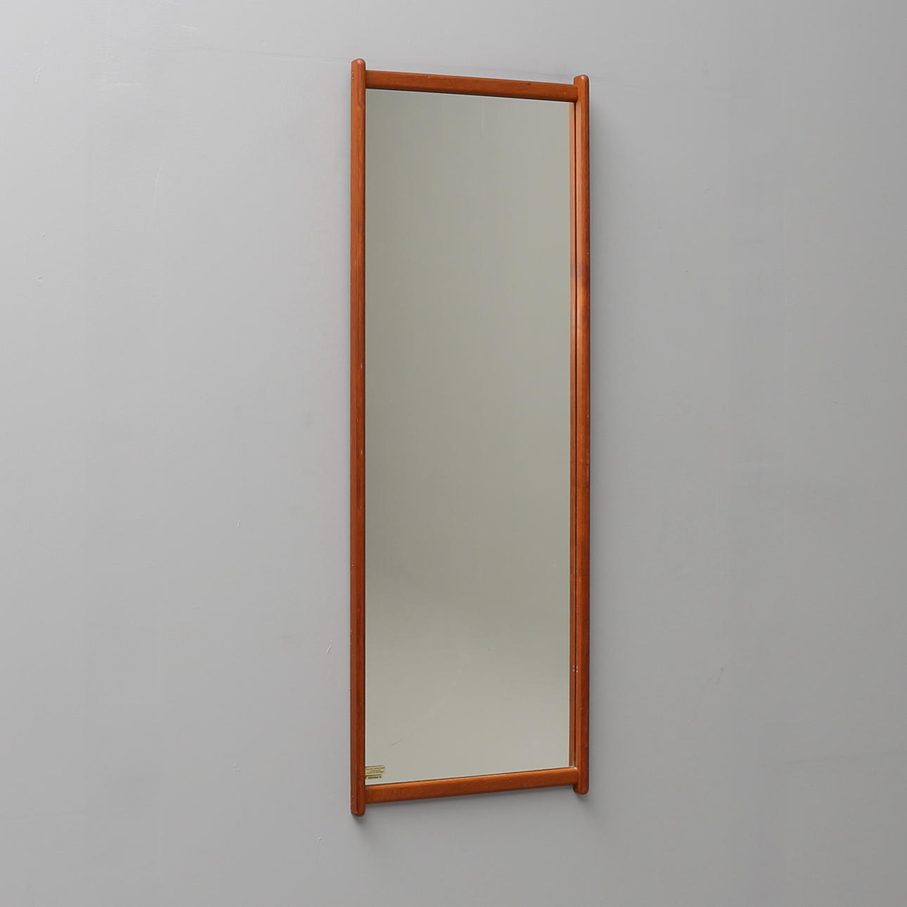 SPEGEL, teak, Glasmäster Markaryd, 1900-talets mitt.