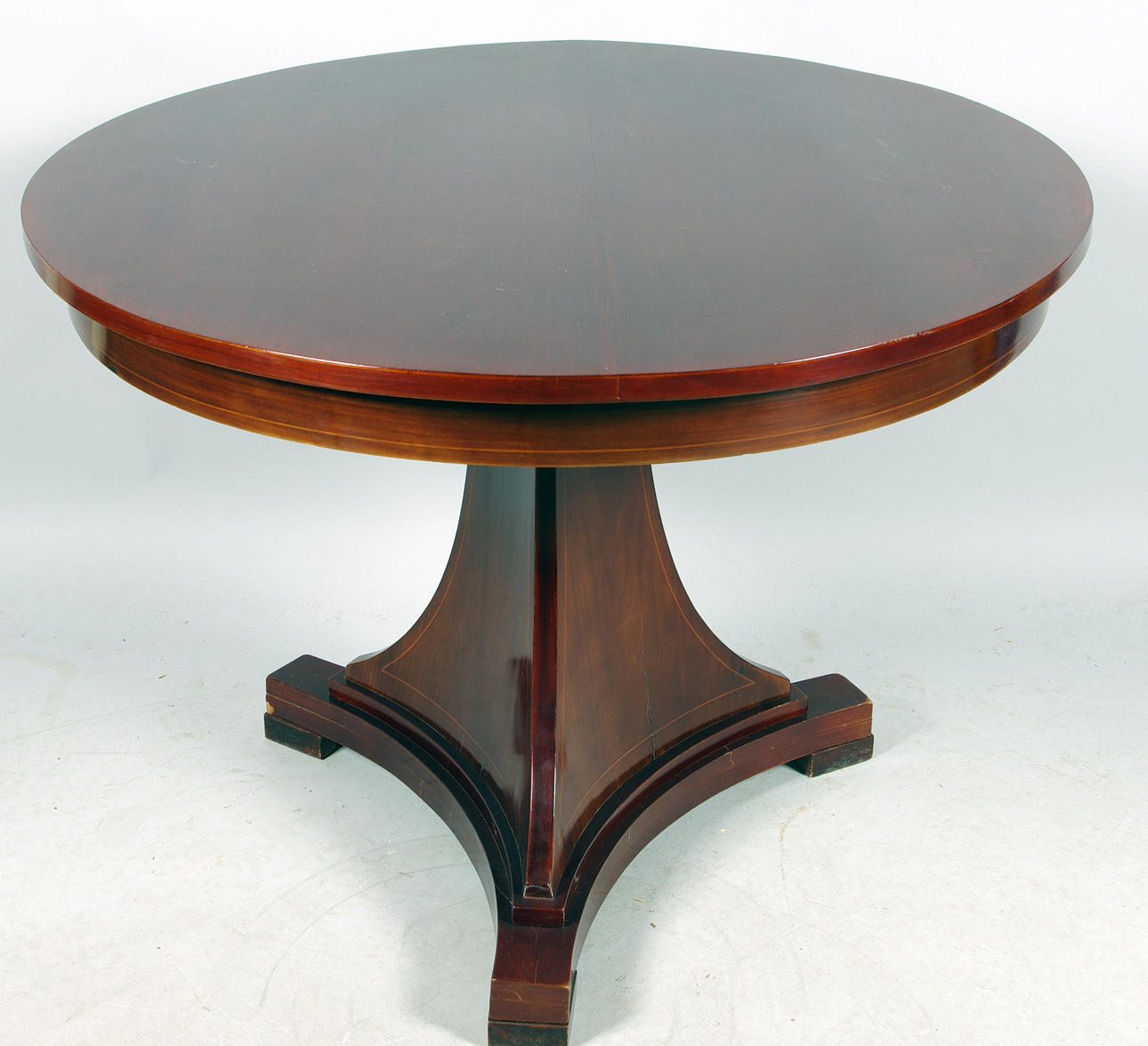 SALONGSBORD, mahogny, sekelskiftet 1800/1900-tal.