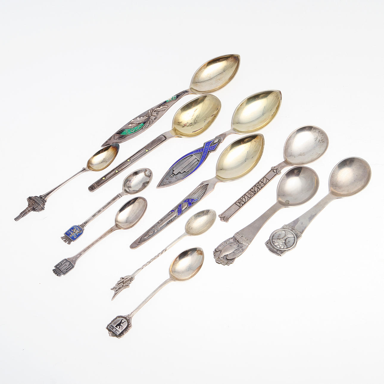 SILVER, 12 delar, ca 240 gram.